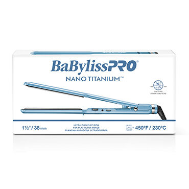 BaBylissPRO Nano Titanium Ultra Thin Flat Iron