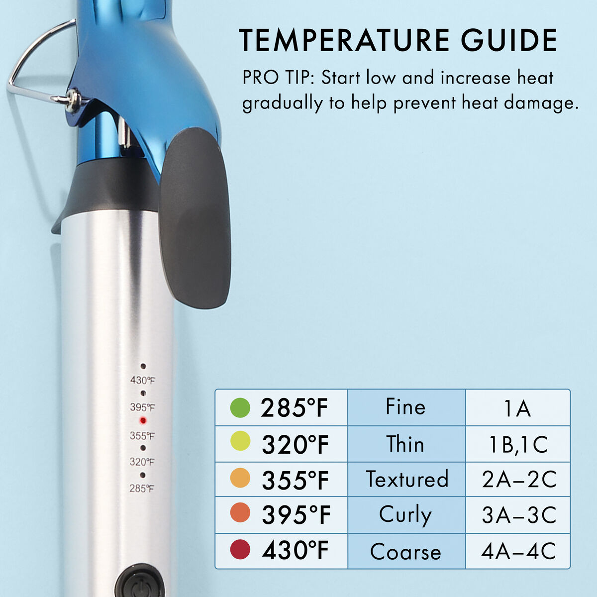 BaBylissPRO&reg; Nano Titanium&trade; 1" Extended Barrel Curling Iron