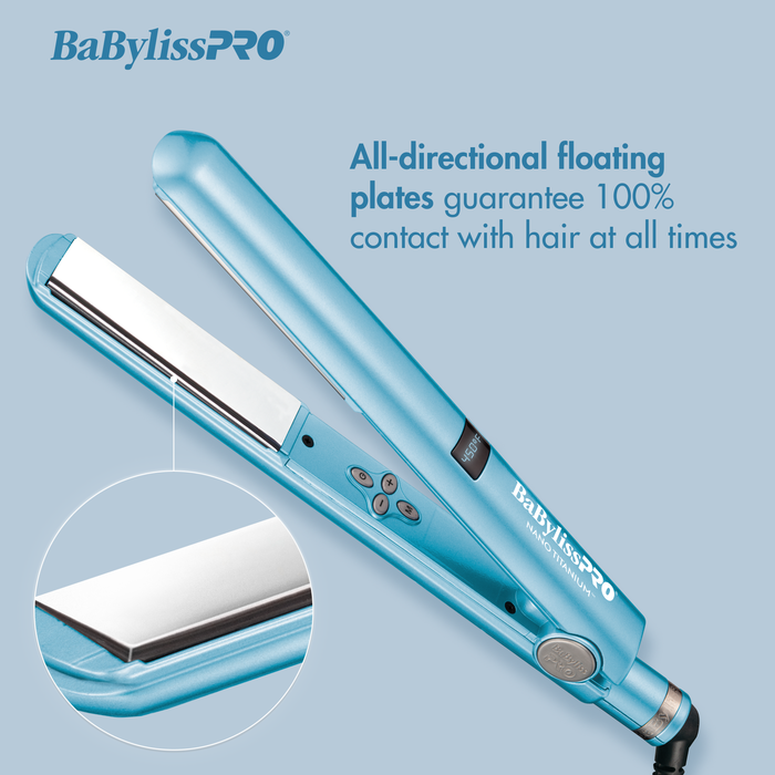 BaBylissPRO® Nano Titanium™ 1" Digital Straightener