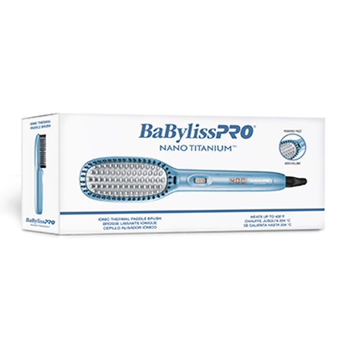 BaBylissPRO® Nano Titanium™ Ionic Thermal Paddle Brush, , hi-res image number 3