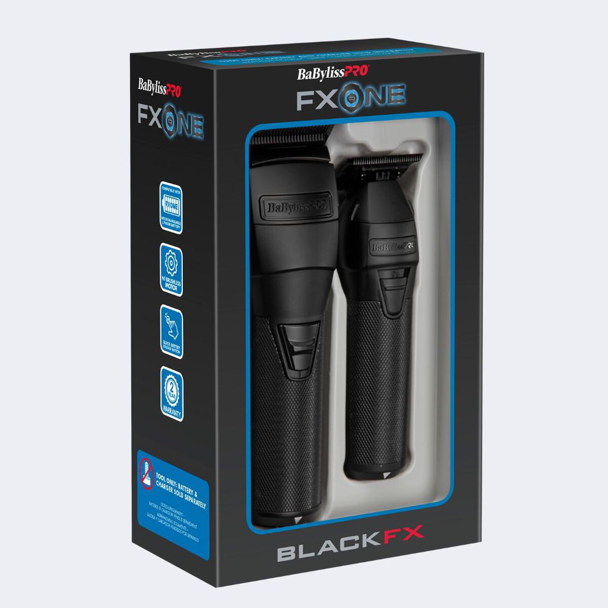 Juego de cortadora y recortadora FXONE BlackFX de BaBylissPRO® (solo las herramientas)