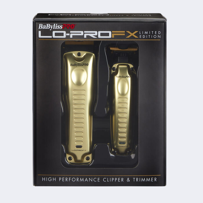 Gold Lo-PROFX Hair & Trimmer Gift Set | BaBylissPRO