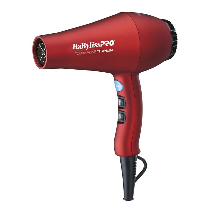 Babylisspro Tt Tourmaline Titanium 3000 Dryer Red