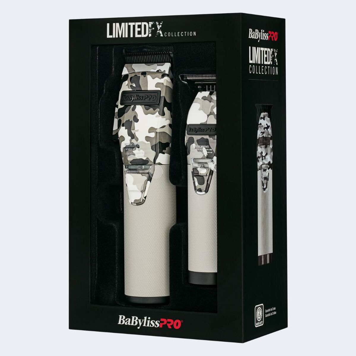 BaBylissPRO&reg; LimitedFX Collection Limited Edition Camo Metal Lithium Clipper and Trimmer