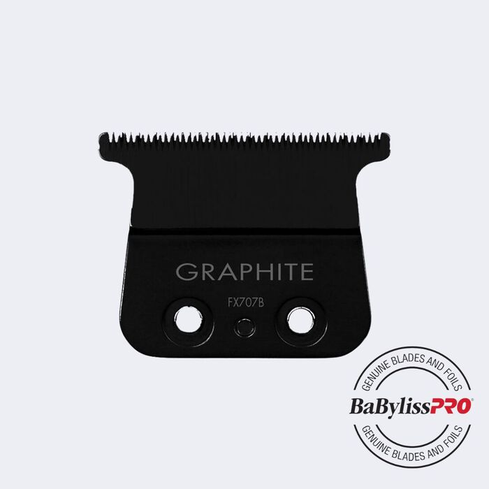 Cuchilla en “T” de dientes finos de grafito negro BaBylissPRO®