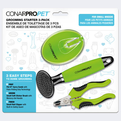 CONAIRPROPET™ Small Grooming Starter Value 3-Pack
