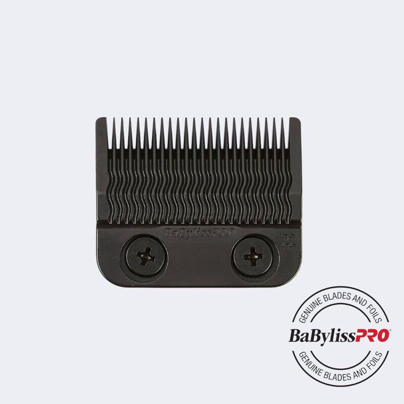 Cuchilla para cortes Fade de precisión moldeada por inyección (MIM) de titanio negro BaBylissPRO®