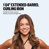 Tenaza con tubo modelador extralargo BaBylissPRO® Nano Titanium™, 1¼ in, de edición limitada (azul hielo)