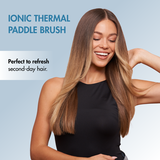 BaBylissPRO&reg; Nano Titanium&trade; Ionic Thermal Paddle Brush