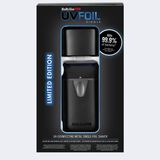 Afeitadora de hoja con luz UV BaBylissPRO® UVFOIL, en negro mate