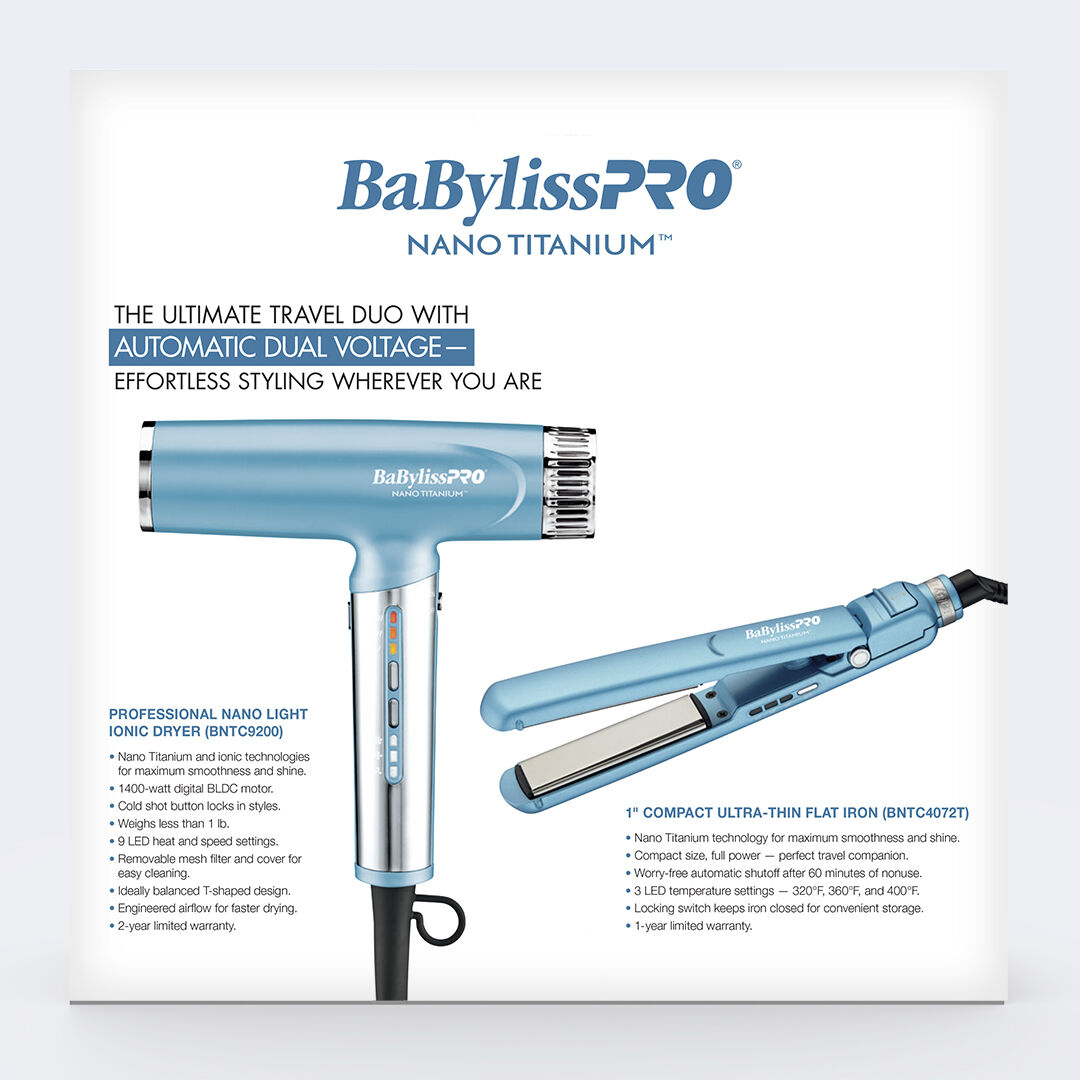 BaBylissPRO® Nano Titanium™ Limited Edition Professional Nano