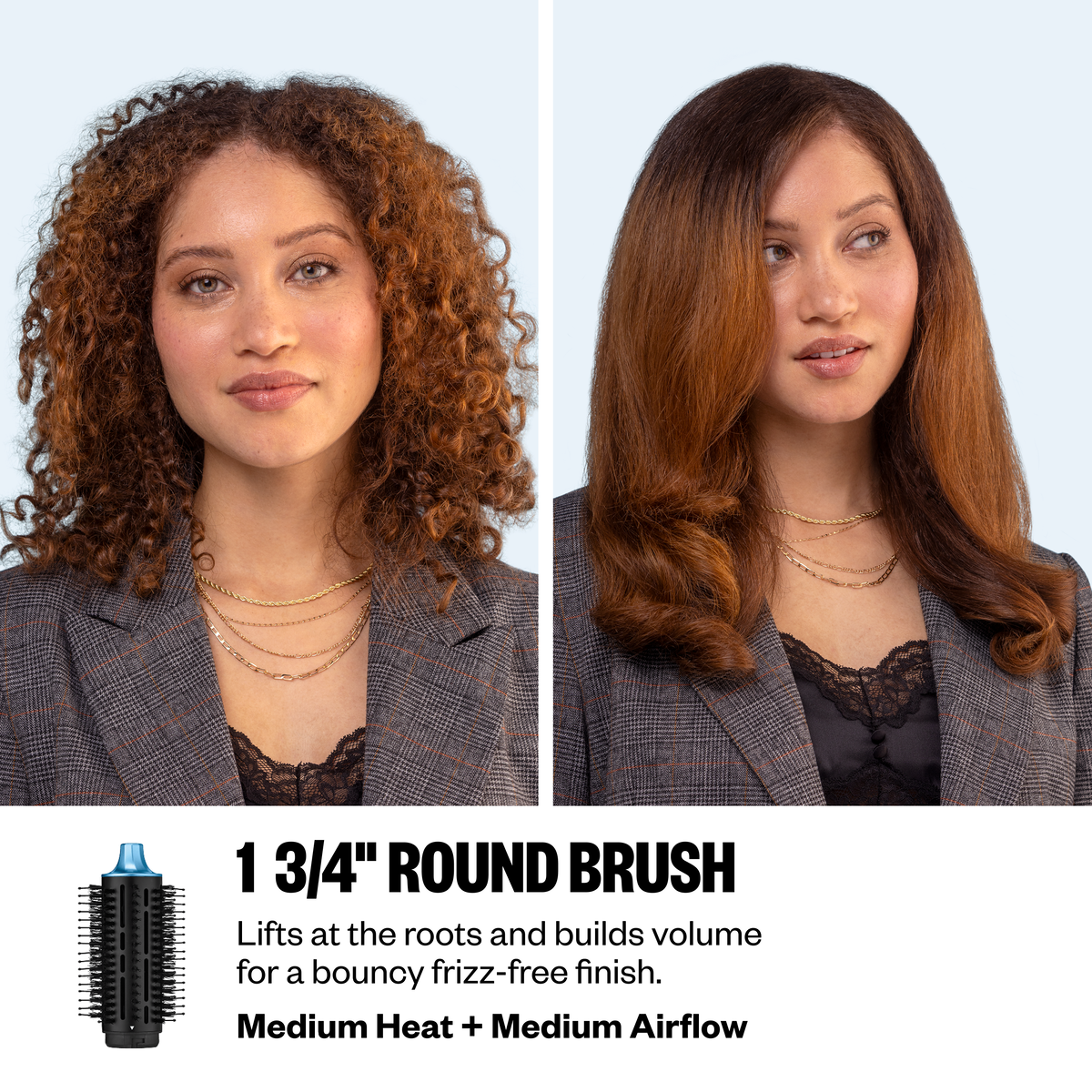 Sistema de secado y peinado con aire caliente 5 en 1 para rizos suaves o apretados BaBylissPRO® Style/Switch™