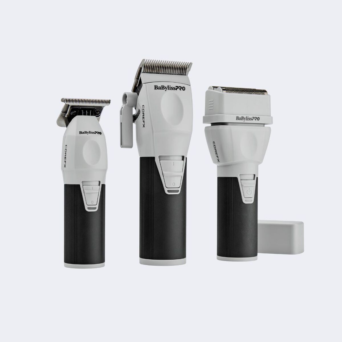 Juego de cortadora de cabello, recortadora y afeitadora de doble hoja BaBylissPRO® CoreFX