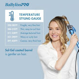BaBylissPRO&reg; Nano Titanium&trade; 1&frac14;" Spring Curl Iron & 1" Ultra-Thin Flat Iron Prepack