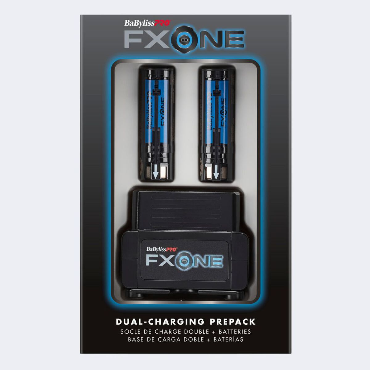 Cargador doble BaBylissPRO® FXONE (incluye baterías)