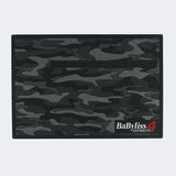 Tapete de barbero con tira magnética BaBylissPRO®, en camuflaje negro