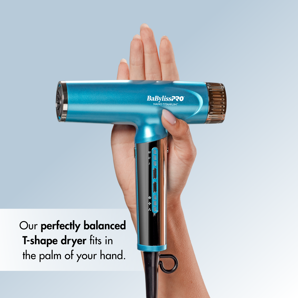 BaBylissPRO&reg; Nano Titanium&trade; Light Ionic High-Speed Dryer