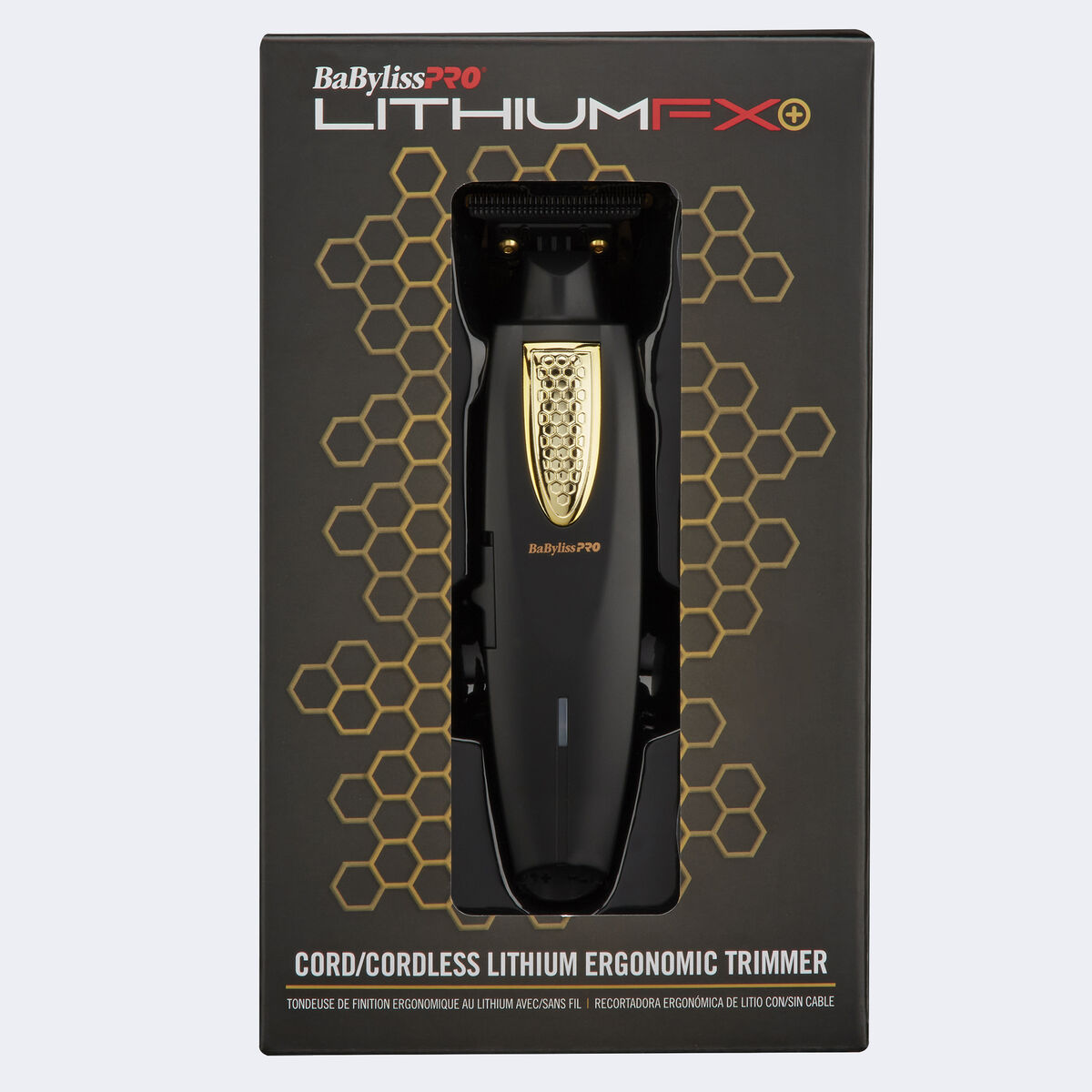 Recortadora ergonómica de litio con/sin cable LithiumFX de BaBylissPRO®