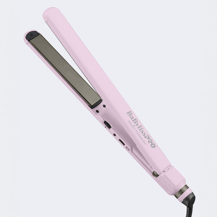 BaBylissPRO® Nano Titanium™ Limited Edition 1" Ultra-Thin Flat Iron (Pink)