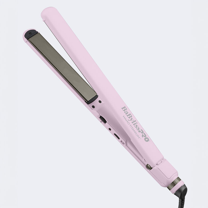 Plancha alisadora ultradelgada de 1 in BaBylissPRO® Nano Titanium™, edición limitada (rosa)