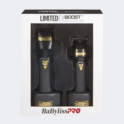 BaBylissPRO® LimitedFX Boost+ Collection with Clipper, Trimmer & Charging Base Set