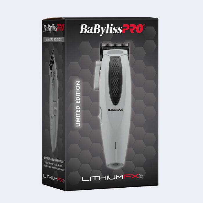 BaBylissPRO® LithiumFX+ Limited Edition Grey Cord/Cordless Lithium Ergonomic Clipper​