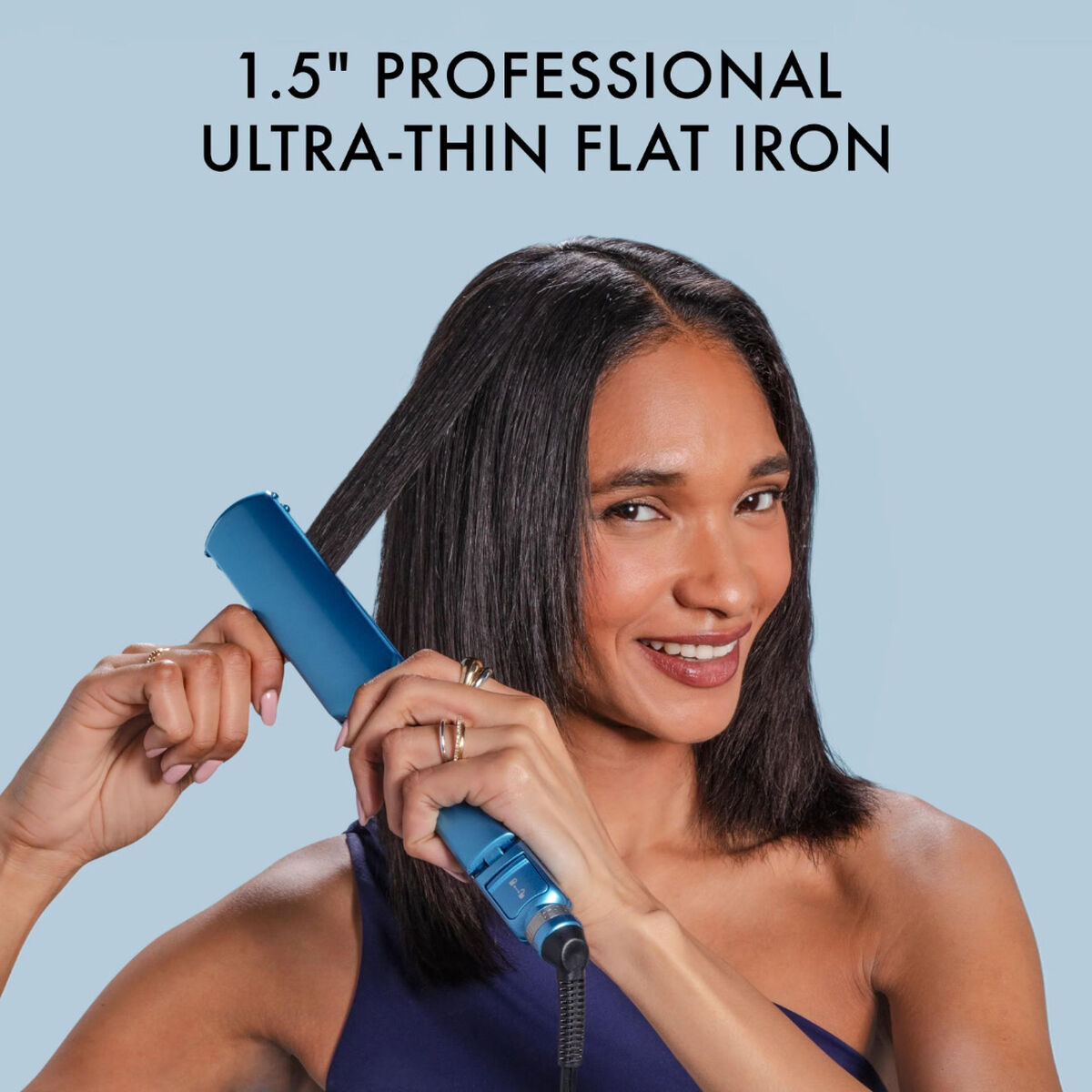 Plancha alisadora ultradelgada digital de 1½ in BaBylissPRO® Nano Titanium™
