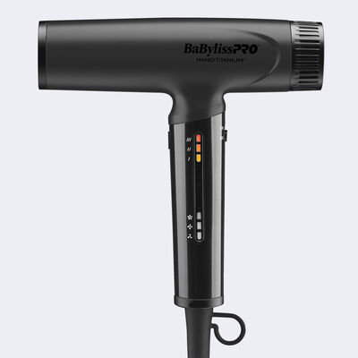 BaBylissPRO® Nano Titanium™ Matte Black Light Ionic High-Speed Dryer