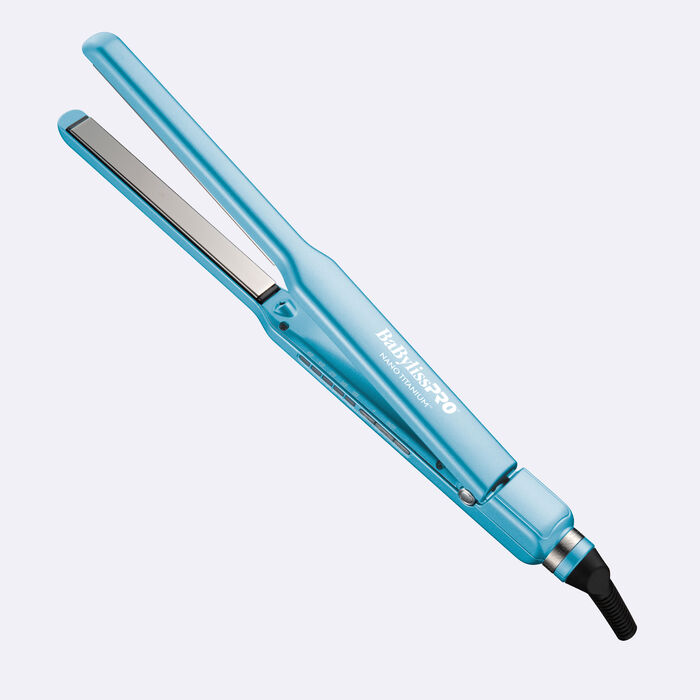 Plancha alisadora iónica ultradelgada de ½ in BaBylissPRO® Nano Titanium™