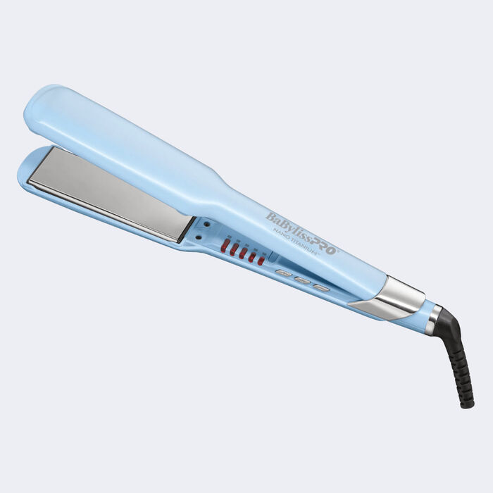 BaBylissPRO&reg; Nano Titanium&trade; 1.5" Ultra-Sleek Straightening Iron (Iced Blue)
