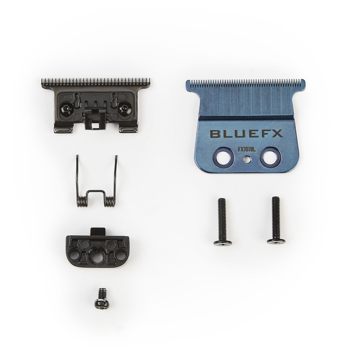 Cuchilla en “T” de dientes estándar con revestimiento DLC azul/titanio BaBylissPRO®