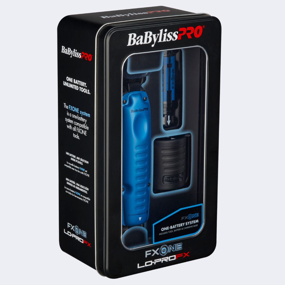 FXONE Lo-ProFX Cordless Trimmer | Black & BLue, Limited FXONE Lo-ProFX Cordless Trimmer | Black & BLue, Limited