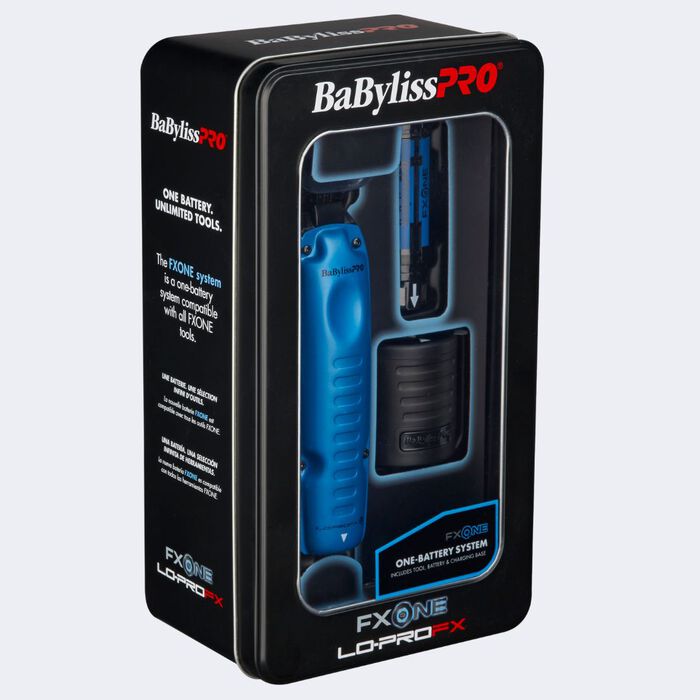 BaBylissPRO® FXONE™ Lo-ProFX Limited Edition Black & Blue Trimmer