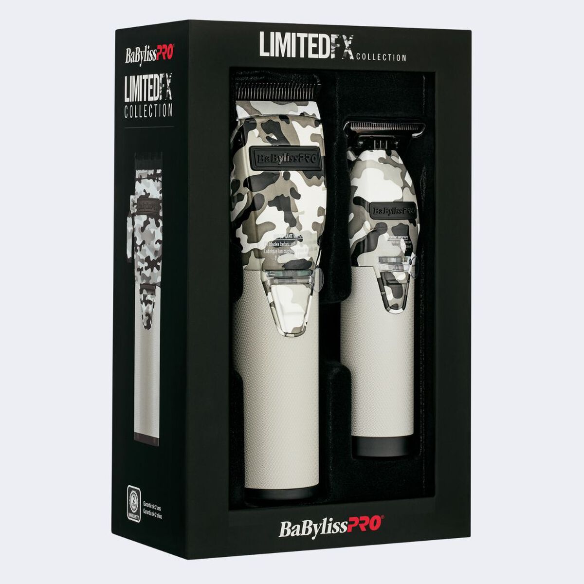 BaBylissPRO&reg; LimitedFX Collection Limited Edition Camo Metal Lithium Clipper and Trimmer