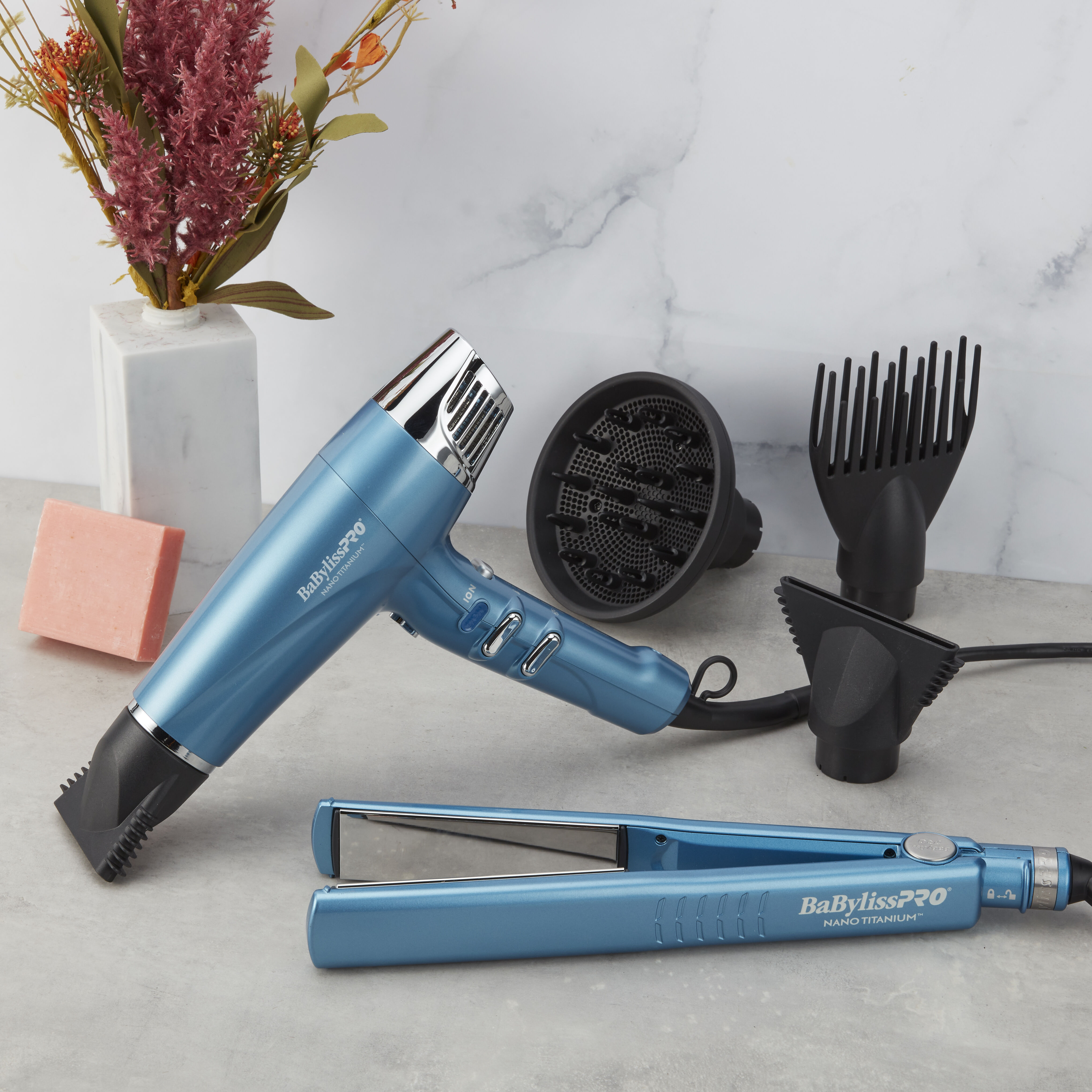 Babyliss Pro Straightener Blow Dryer Set Babyliss Hair