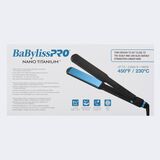 Plancha alisadora ultradelgada de 1½ in BaBylissPRO® Nano Titanium™, en negro y azul (edición limitada)