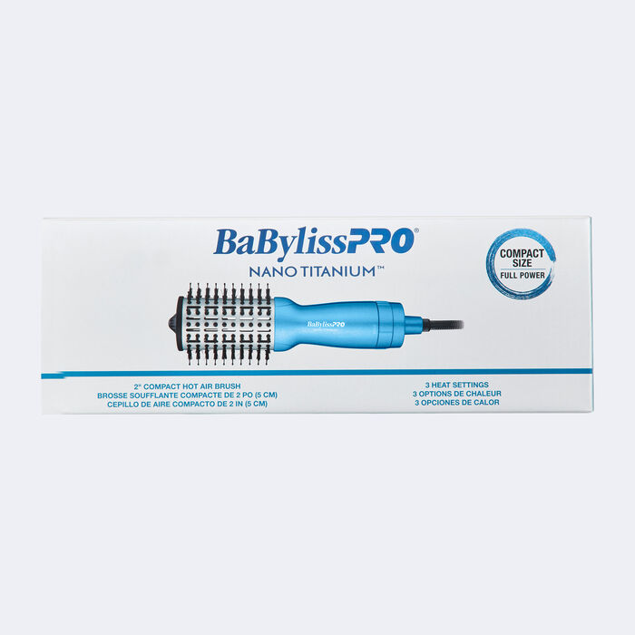 BaBylissPRO® Nano Titanium™ 2" Compact Hot Air Brush, , hi-res image number 1