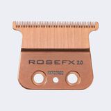 Cuchilla en “T” de dientes profundos de titanio oro rosa BaBylissPRO®