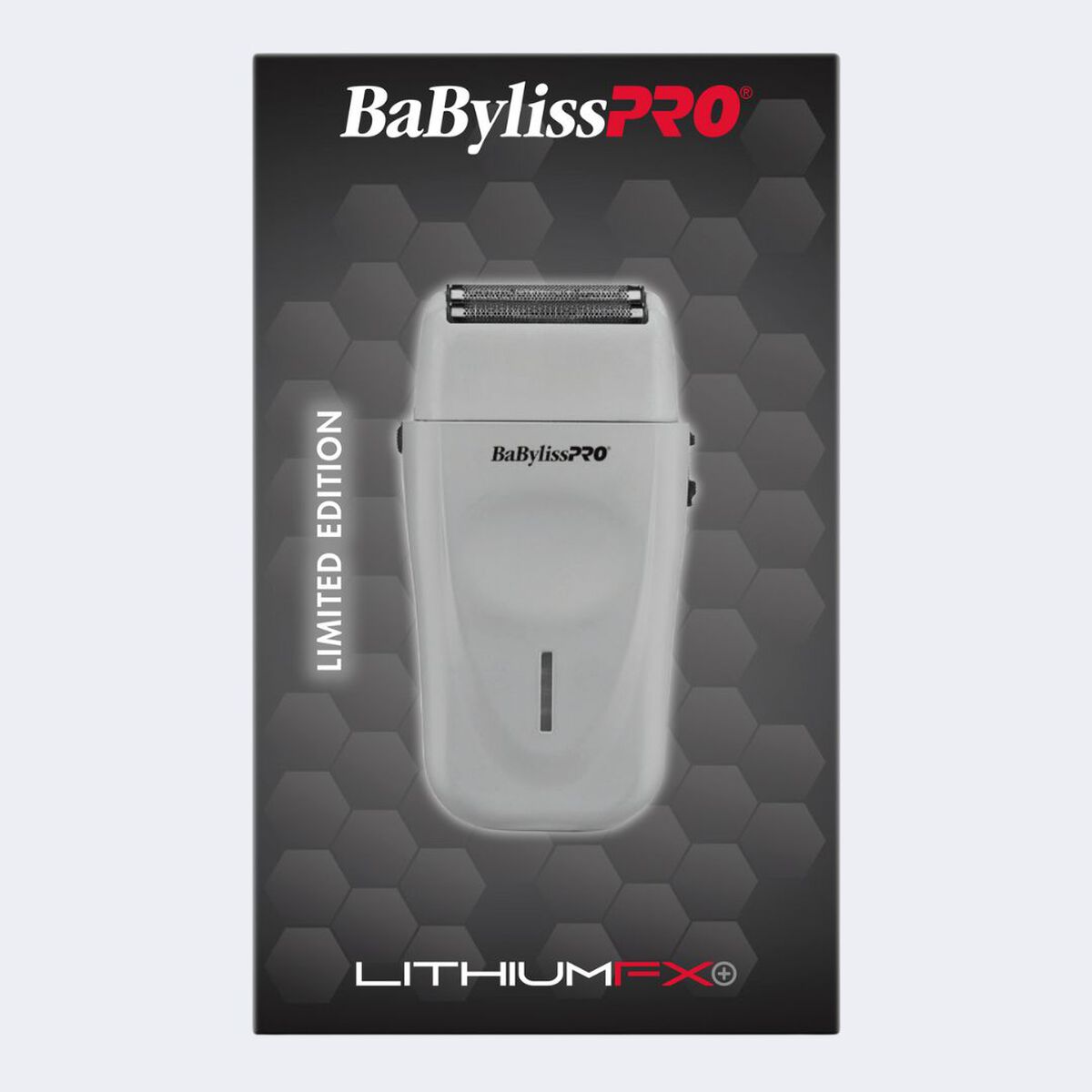 Afeitadora de doble hoja ergonómica de litio con/sin cable BaBylissPRO® LithiumFX+, en gris (edición limitada)