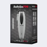 Cortadora de cabello ergonómica de litio con/sin cable LithiumFX+ de BaBylissPRO®, en gris (edición limitada)​
