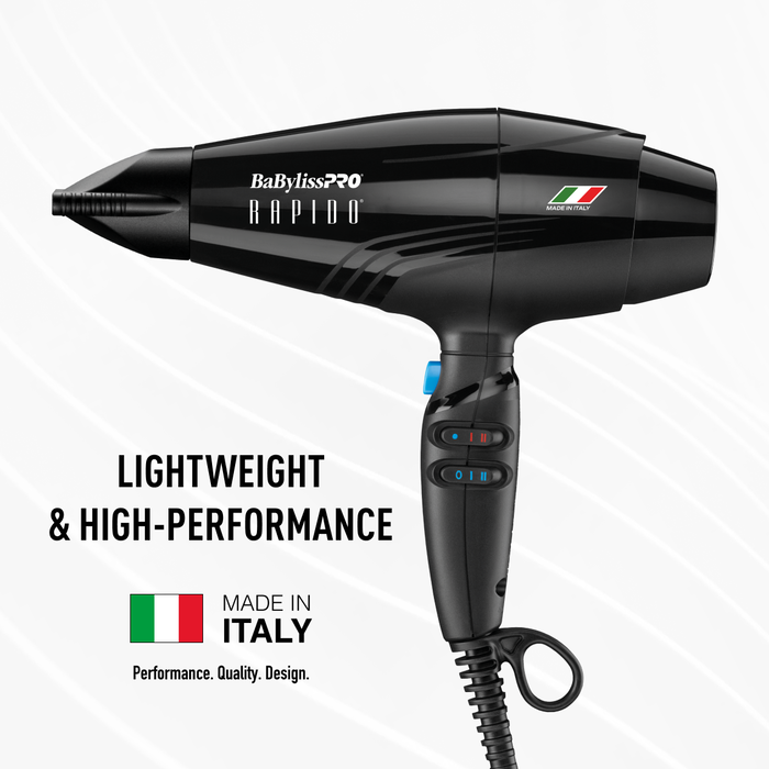 BaBylissPRO® Rapido®  Dryer (BLACK)