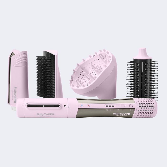 Multiestilizador & Secador iónico Style/Switch de BaBylissPRO® Nano Titanium™, edición limitada (rosa)