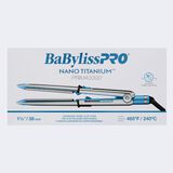 Plancha alisadora de acero inoxidable de 1-1/2 in Prima de BaBylissPRO® Nano Titanium™