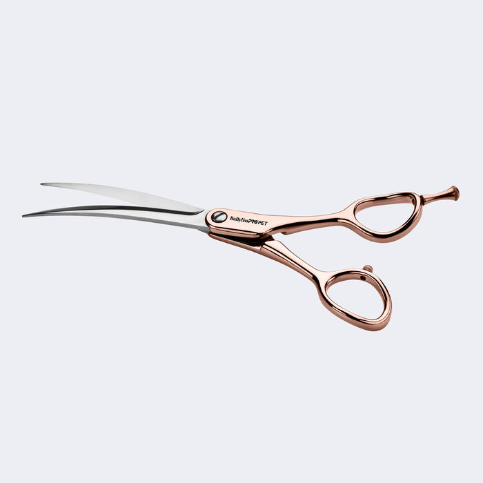 BaBylissPRO® PET 6" Rose Gold Curved Shears