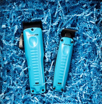 BaBylissPRO® SPECIAL EDITION Influencer LoPROFX Clipper & Trimmer Prepack (Blue)