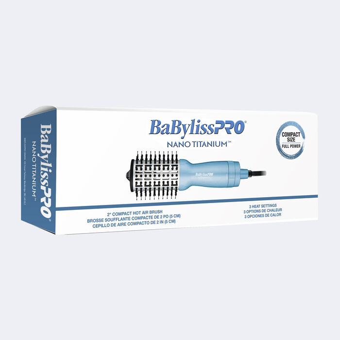 BaBylissPRO® Nano Titanium™ 2" Compact Hot Air Brush