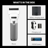 Afeitadora de doble hoja de batería intercambiable de metal FXONE FrostByte de BaBylissPRO®, edición limitada