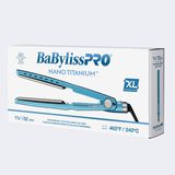 Plancha alisadora iónica profesional extralarga de 1-1/4 in BaBylissPRO® Nano Titanium™