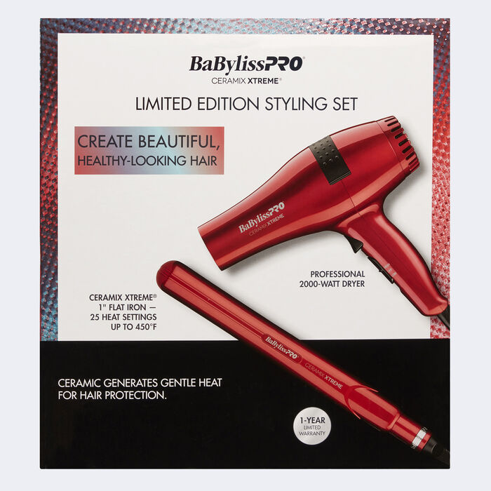 Juego navideño de edición limitada <br>BaBylissPRO® Ceramix Xtreme®