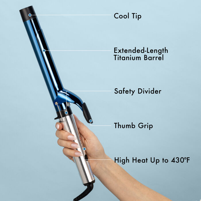 BaBylissPRO&reg; Nano Titanium&trade; 1&frac14;" Extended Barrel Curling Iron